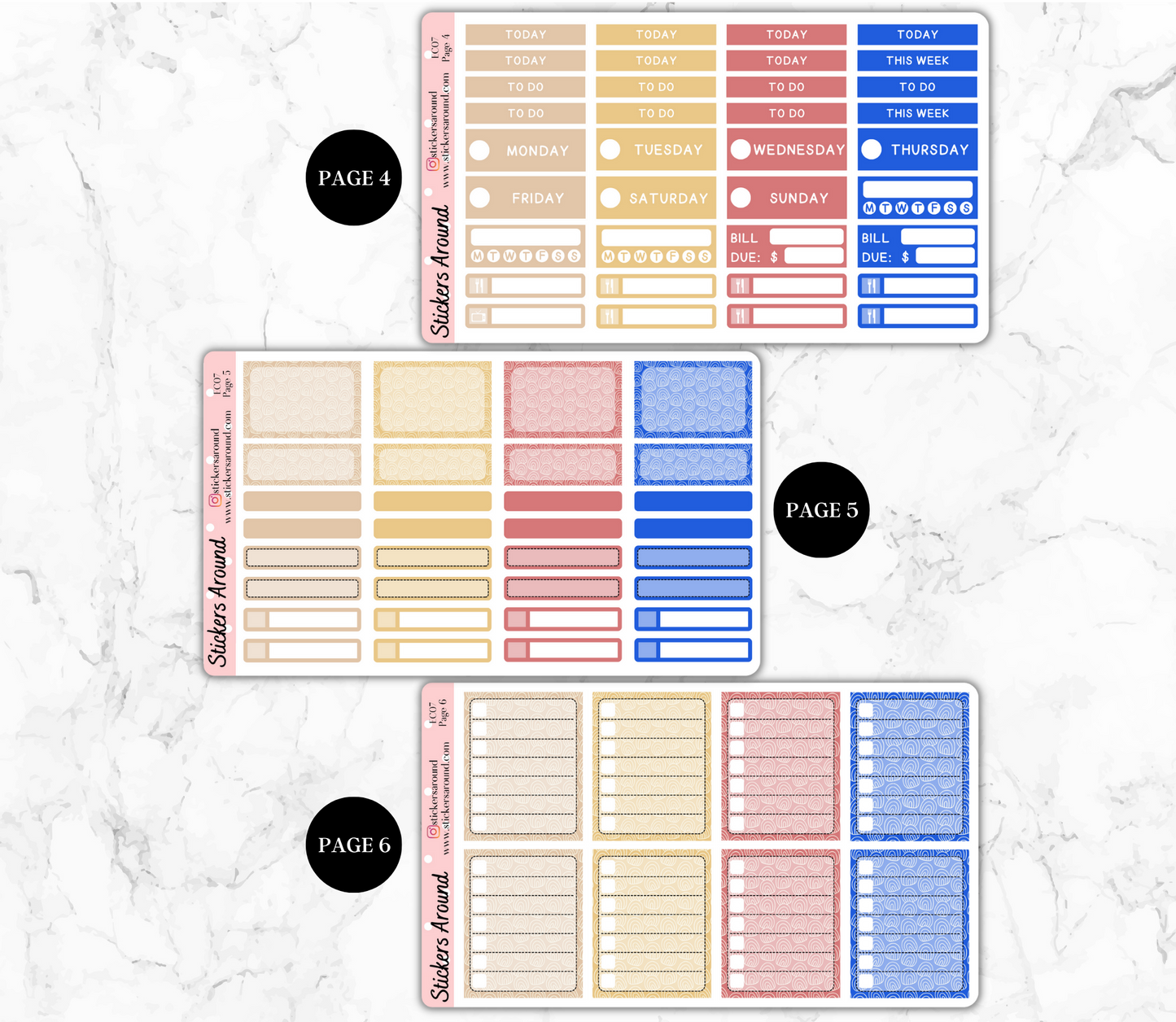 Japan Vibes Vertical Weekly Kit