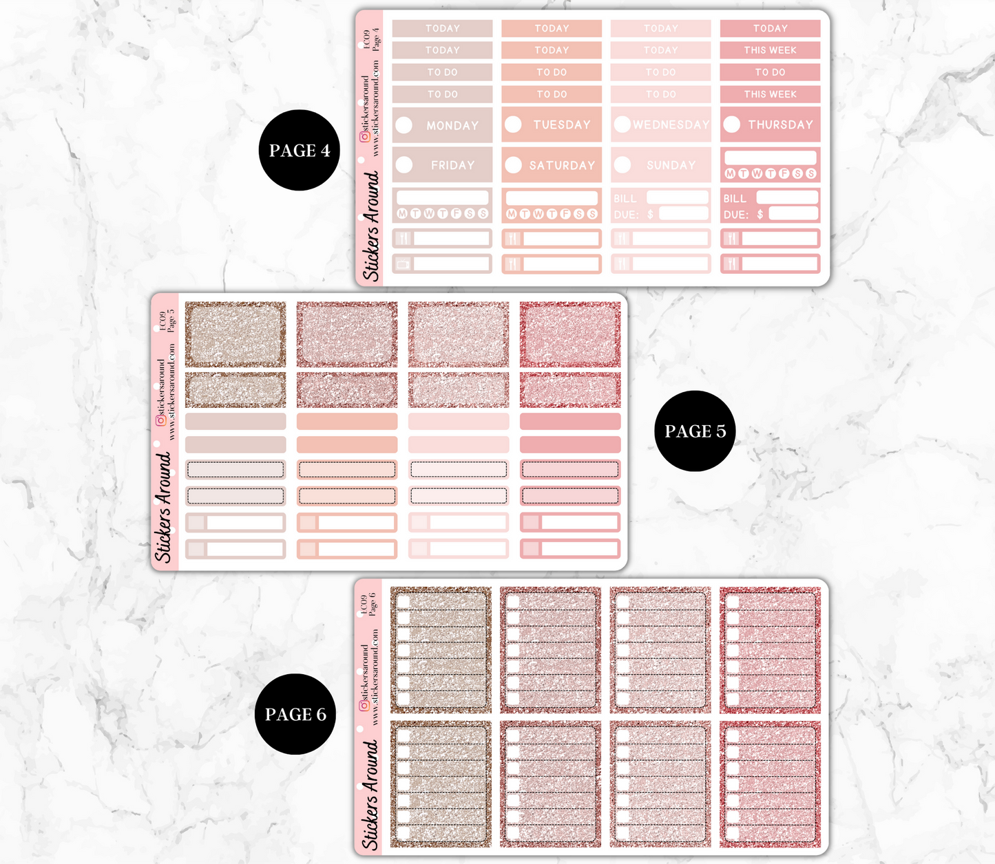 Beautiful Spring Vertical Weekly Kit