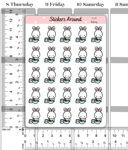 Baking Planner Sticker