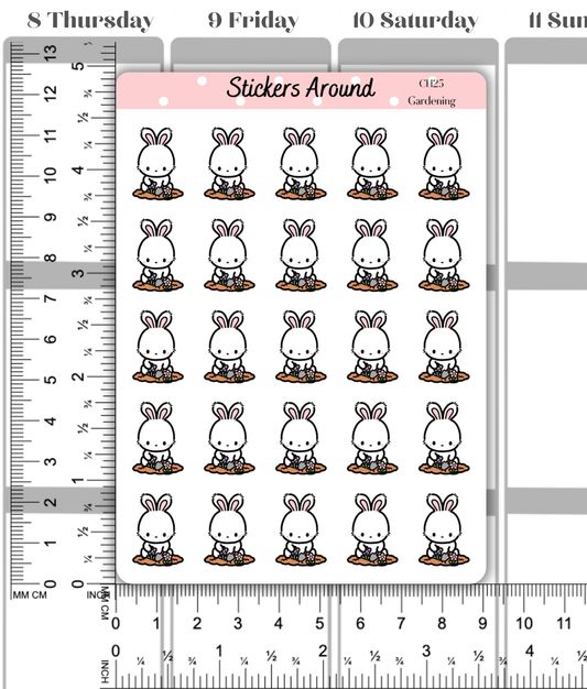 Gardening Planner Stickers