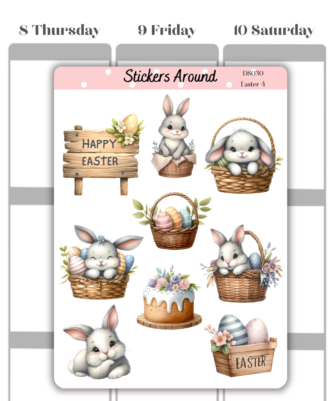 easter deco sheet