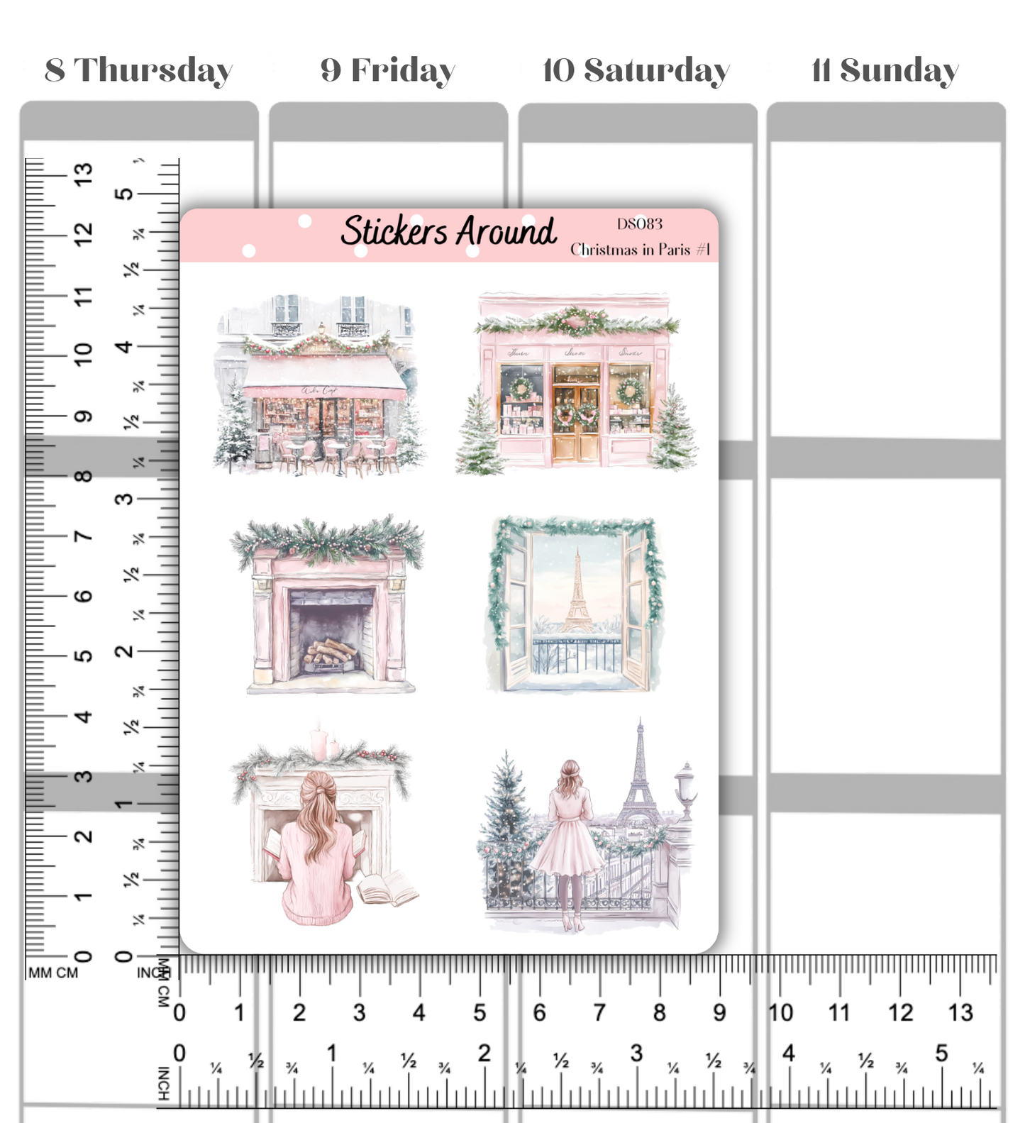 Celebration Decorative Sticker Sheet