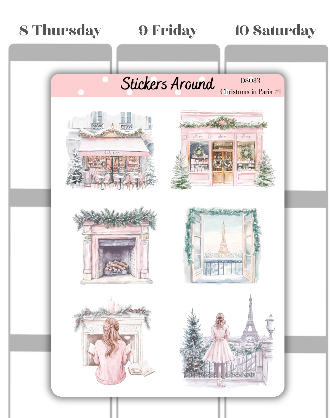 Celebration Decorative Sticker Sheet