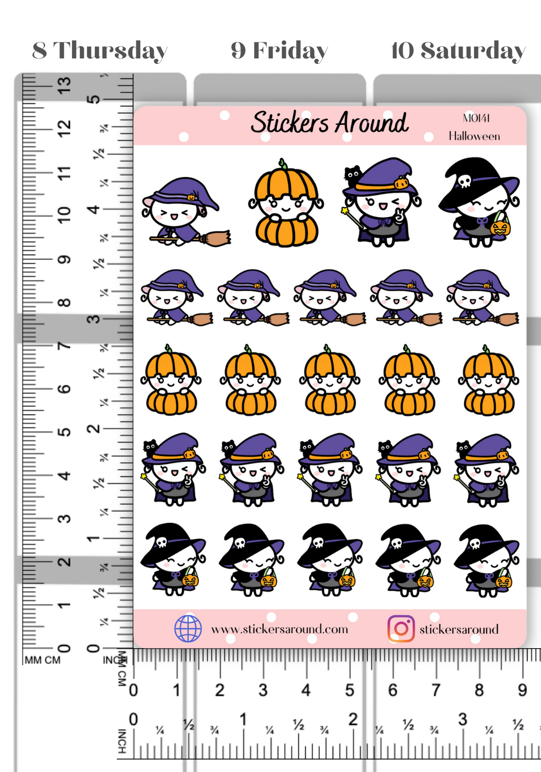 Halloween Planner Sticker
