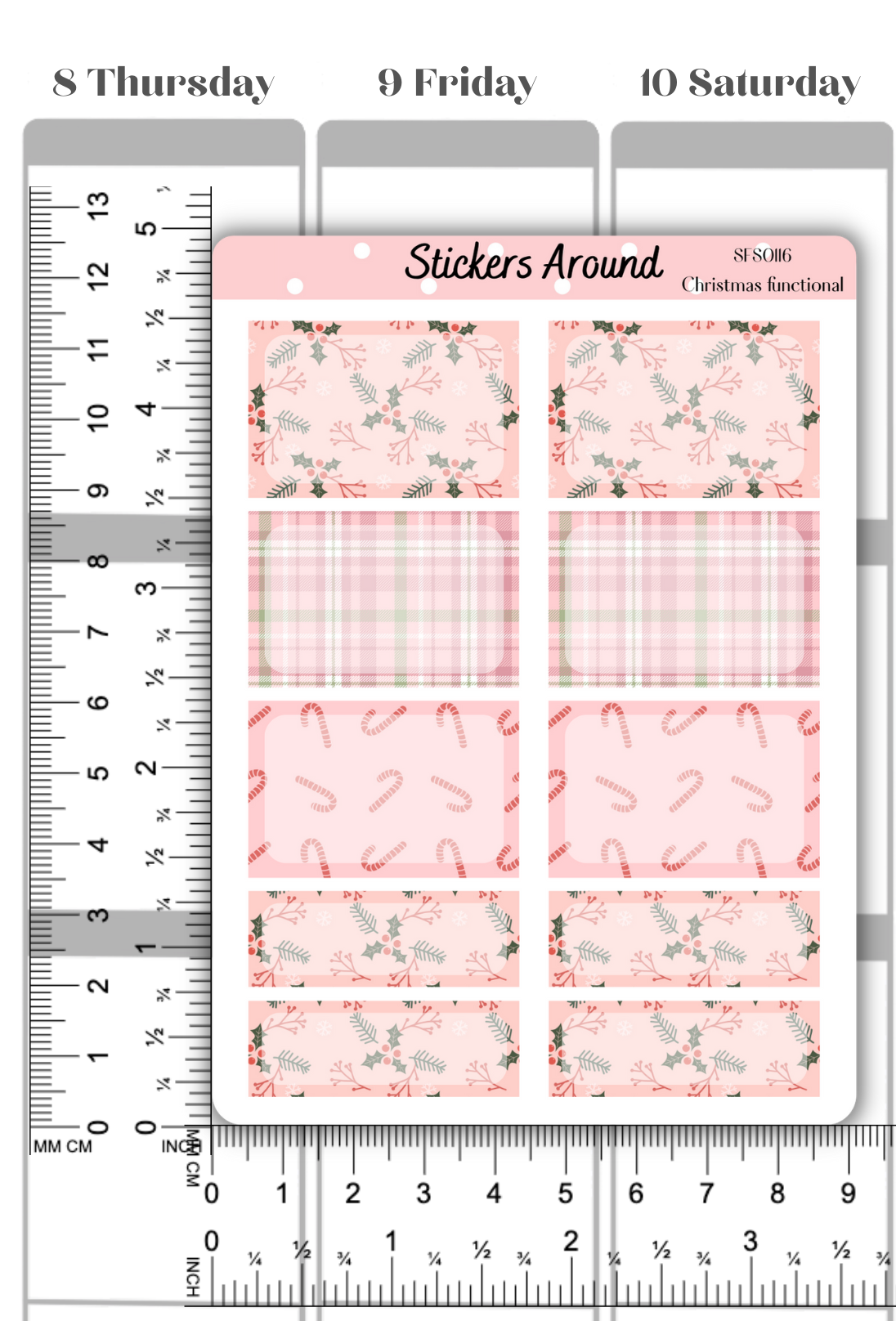 Christmas Functional Stickers #6
