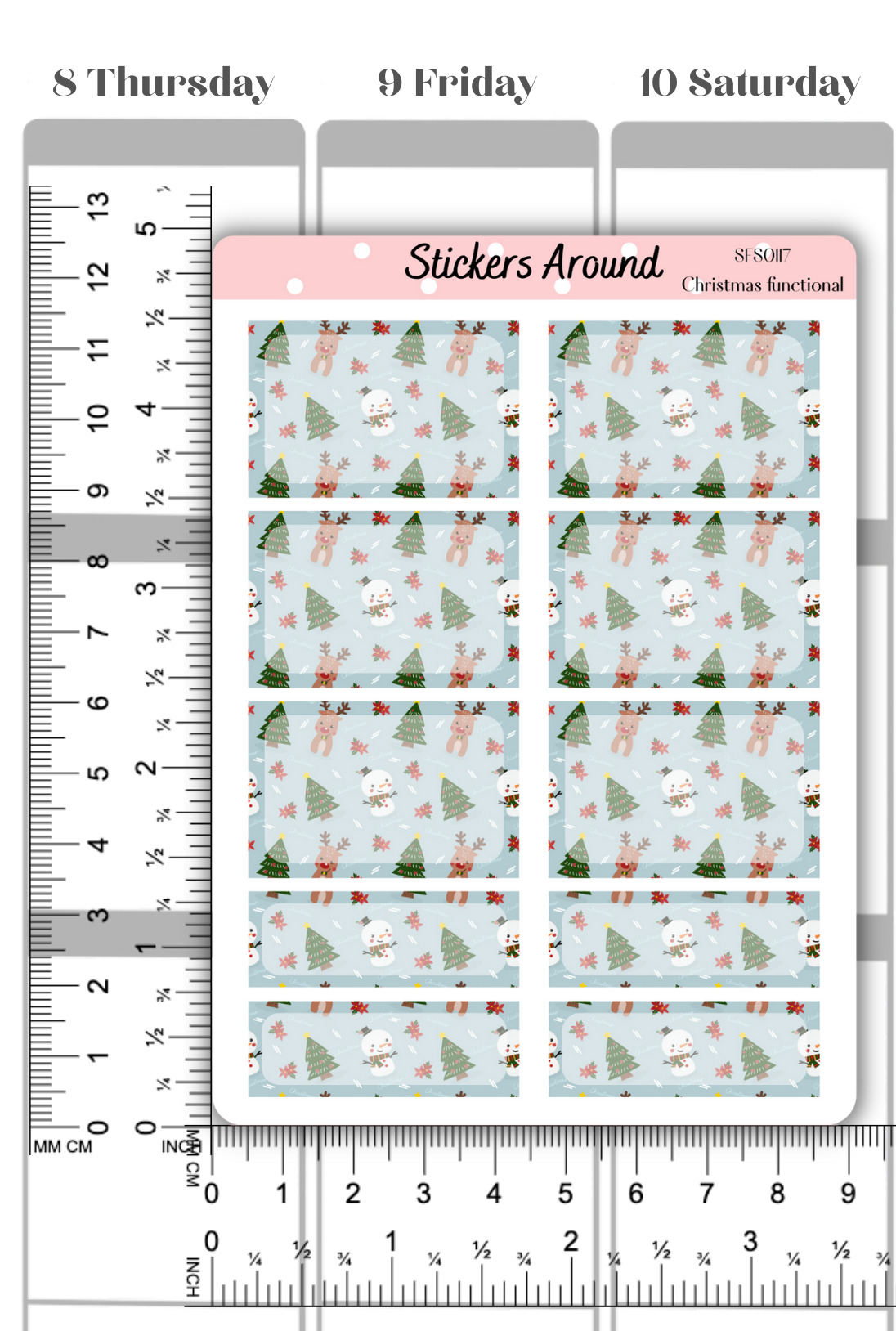 Christmas Functional Stickers #7
