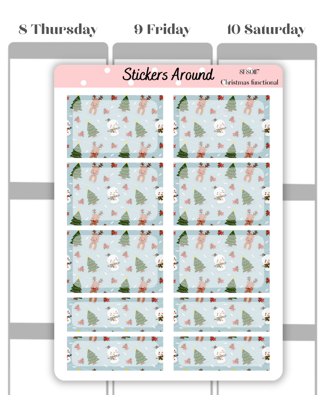 Christmas Functional Stickers #7
