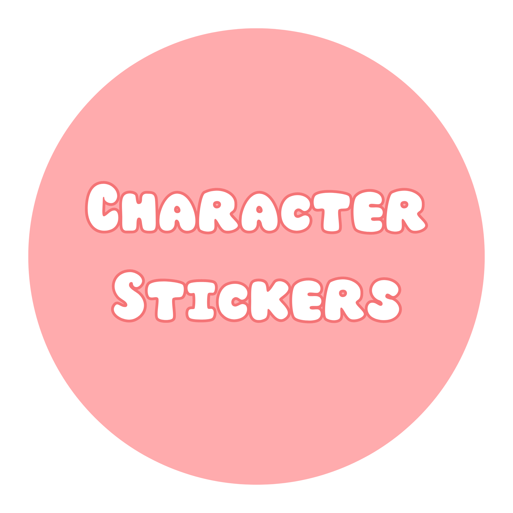 Caracter Sticker Character Stickers – Stickers Around
