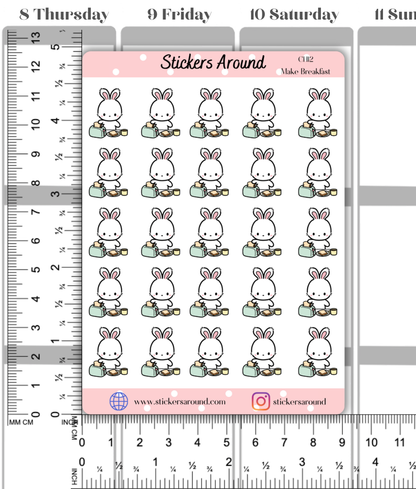 Make Breakfast Planner Sticker