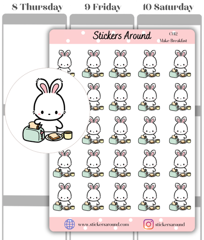 Make Breakfast Planner Sticker
