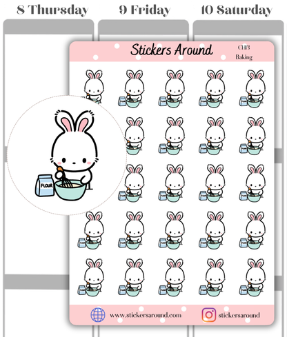 Baking Planner Sticker