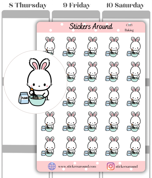 Baking Planner Sticker