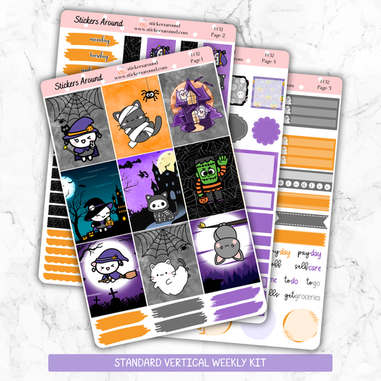 Halloween Vertical Weekly Kit (New Format)