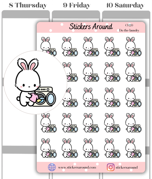 Do the Laundry Planner Sticker