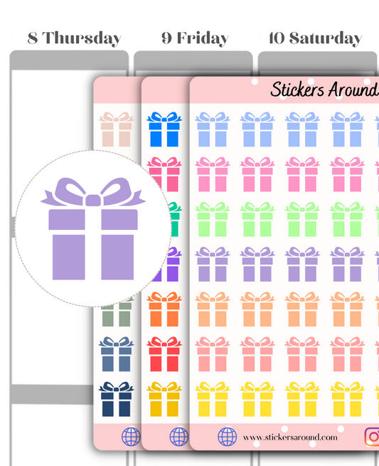 Gift Icon Planner Sticker