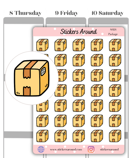 package planner sticker