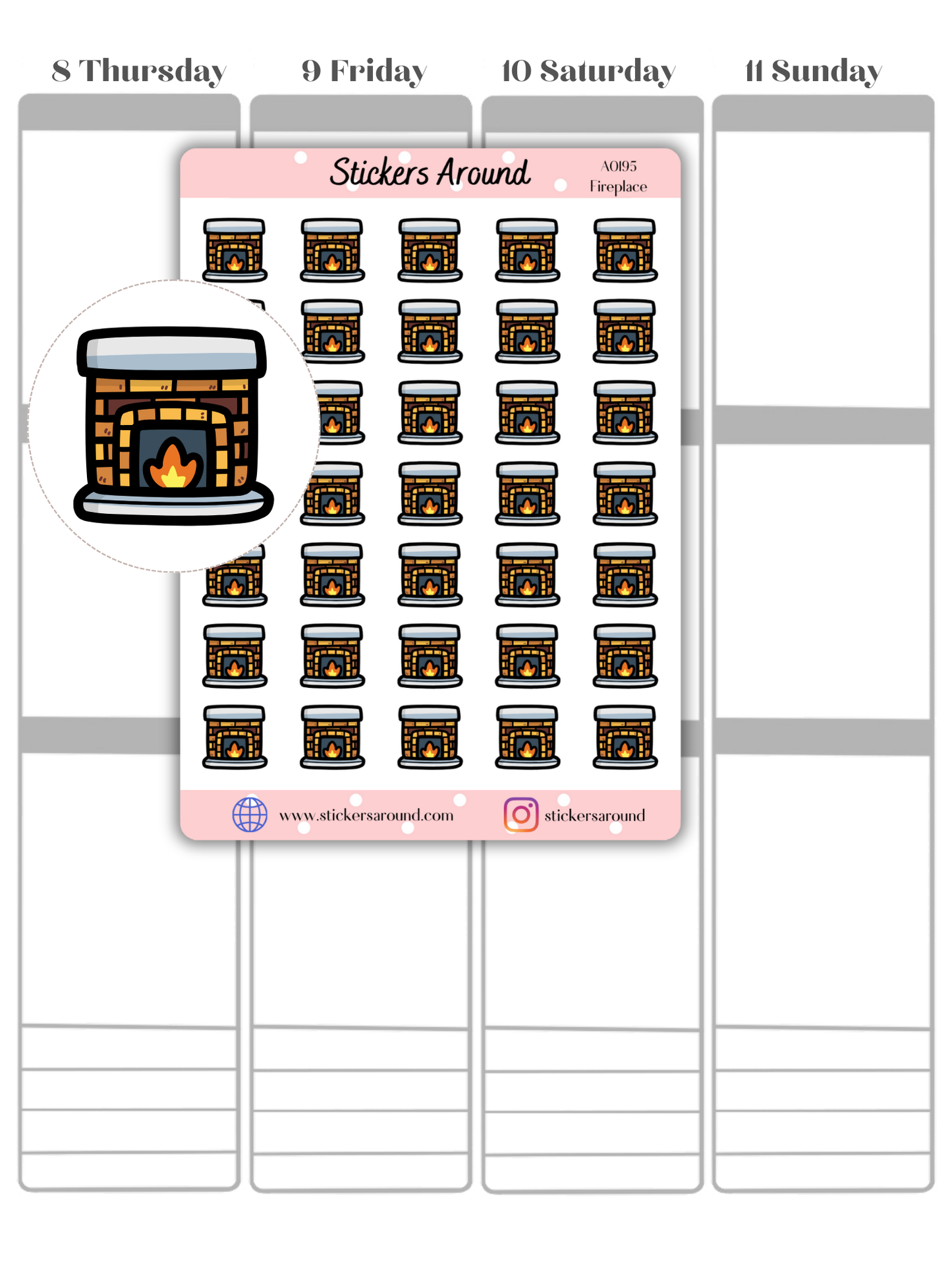 Archive Icon Planner Sticker