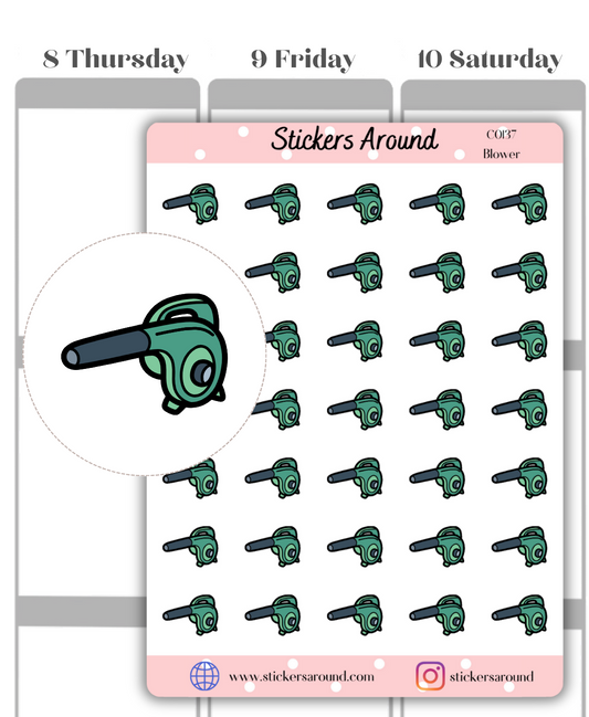 Blower Icon Planner Sticker