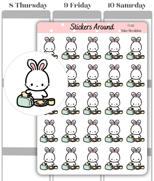 Make Breakfast Planner Sticker