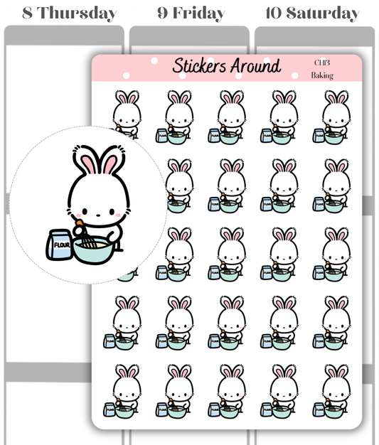 Baking Planner Sticker