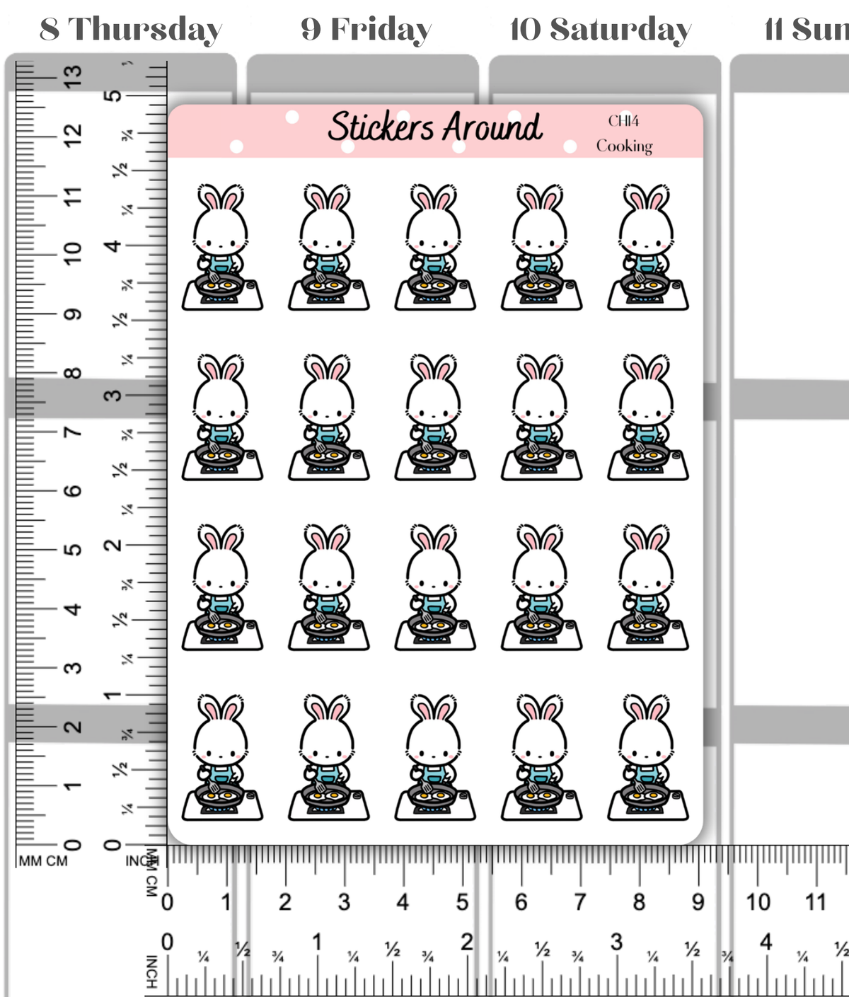 Cooking Planner Sticker