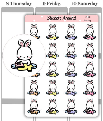 Ironing Planner Sticker