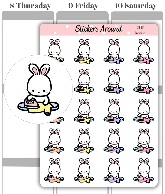 Ironing Planner Sticker