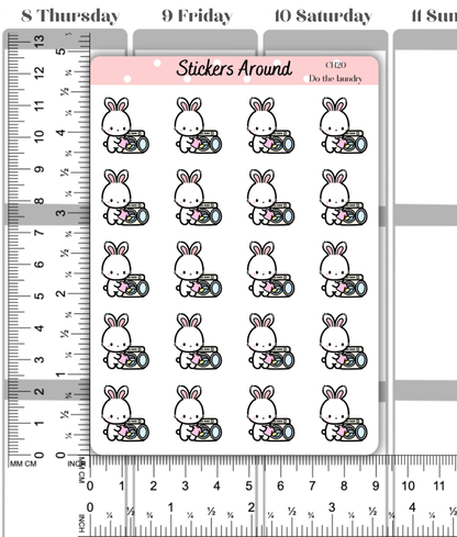Do the Laundry Planner Sticker