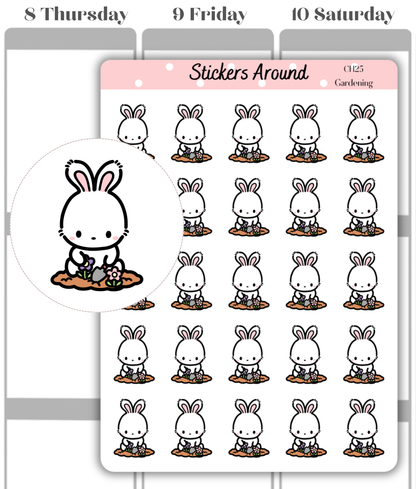 Gardening Planner Stickers