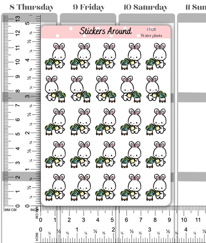 Water Plants Planner Sticker