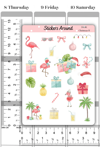 Christmas Decorative Sticker Sheet #8