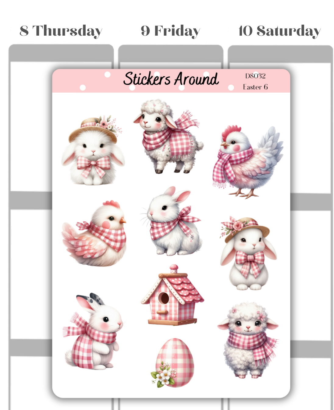 easter deco sheet