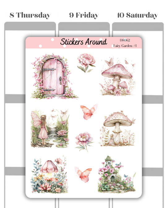 FAIRY GARDEN STICKER