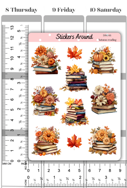 Autumn Reading Decorative Sticker Sheet