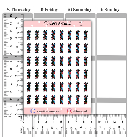 DNA Icon Planner Stickers