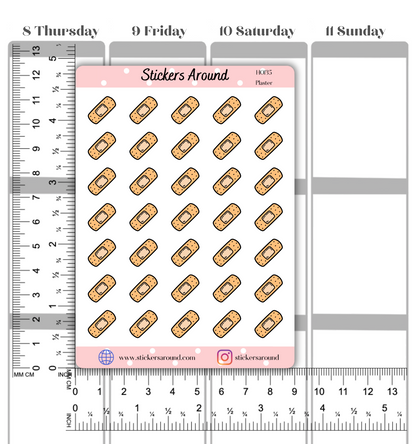 Plaster Icon Planner Stickers