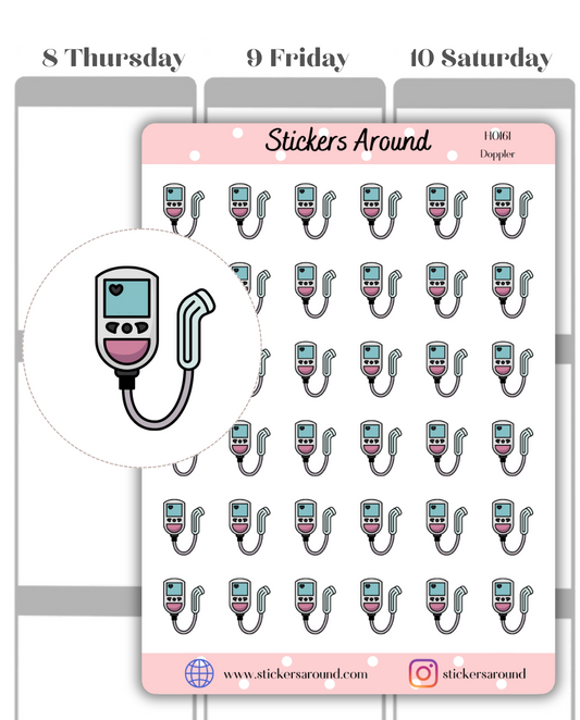 Doppler Icon Planner Stickers