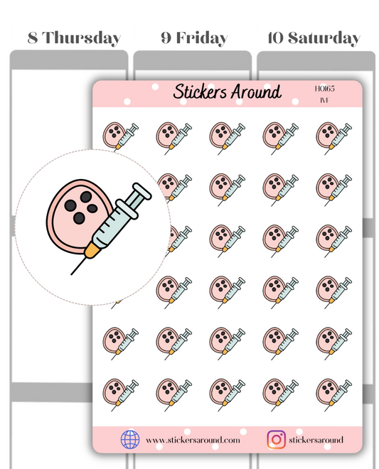 IVF Icon Planner Stickers