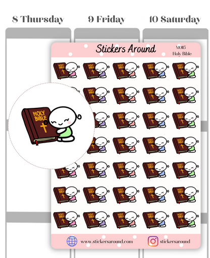 Holy Bible Planner sticker