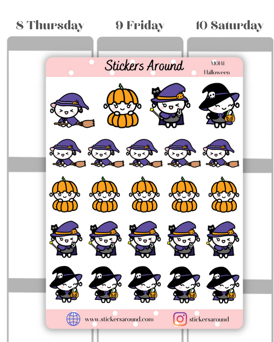 Halloween Planner Sticker