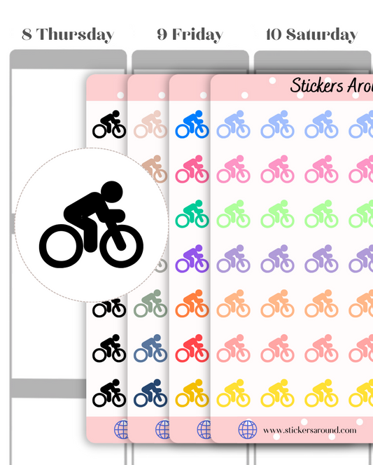 Cycling Planner Stickers