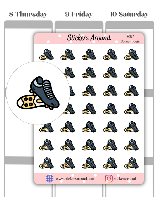 Soccer Boots Icon Planner Sticker