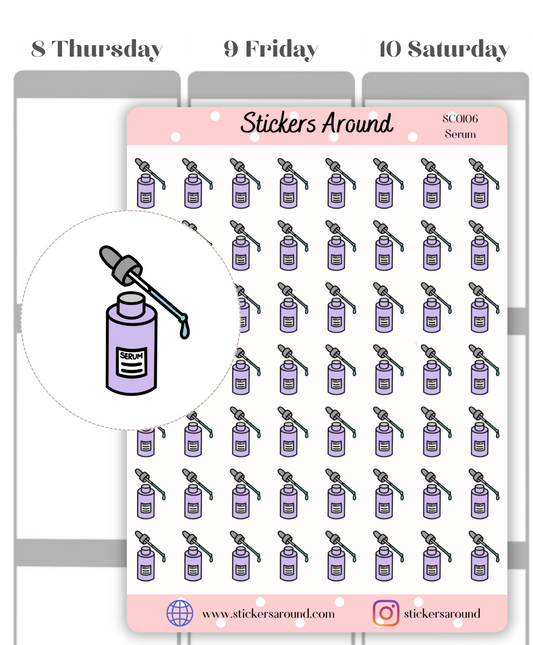 Serum Icon Planner Sticker