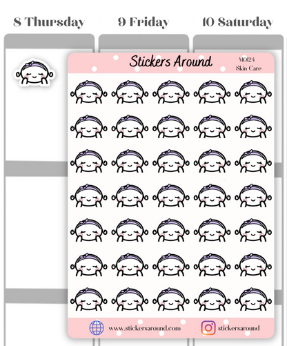 Skincare Planner Sticker